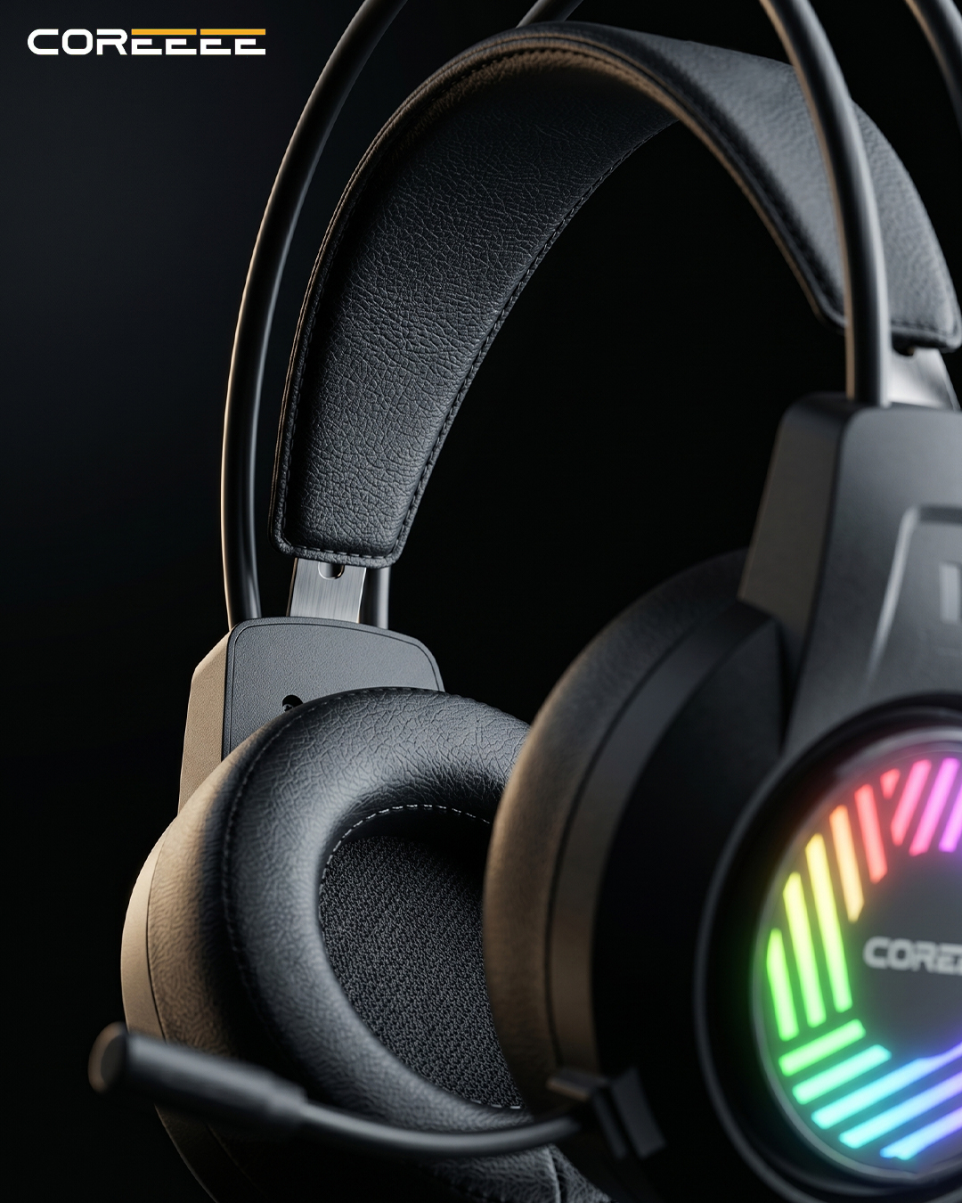 COREEEE CR-4002 RGB gaming headset
